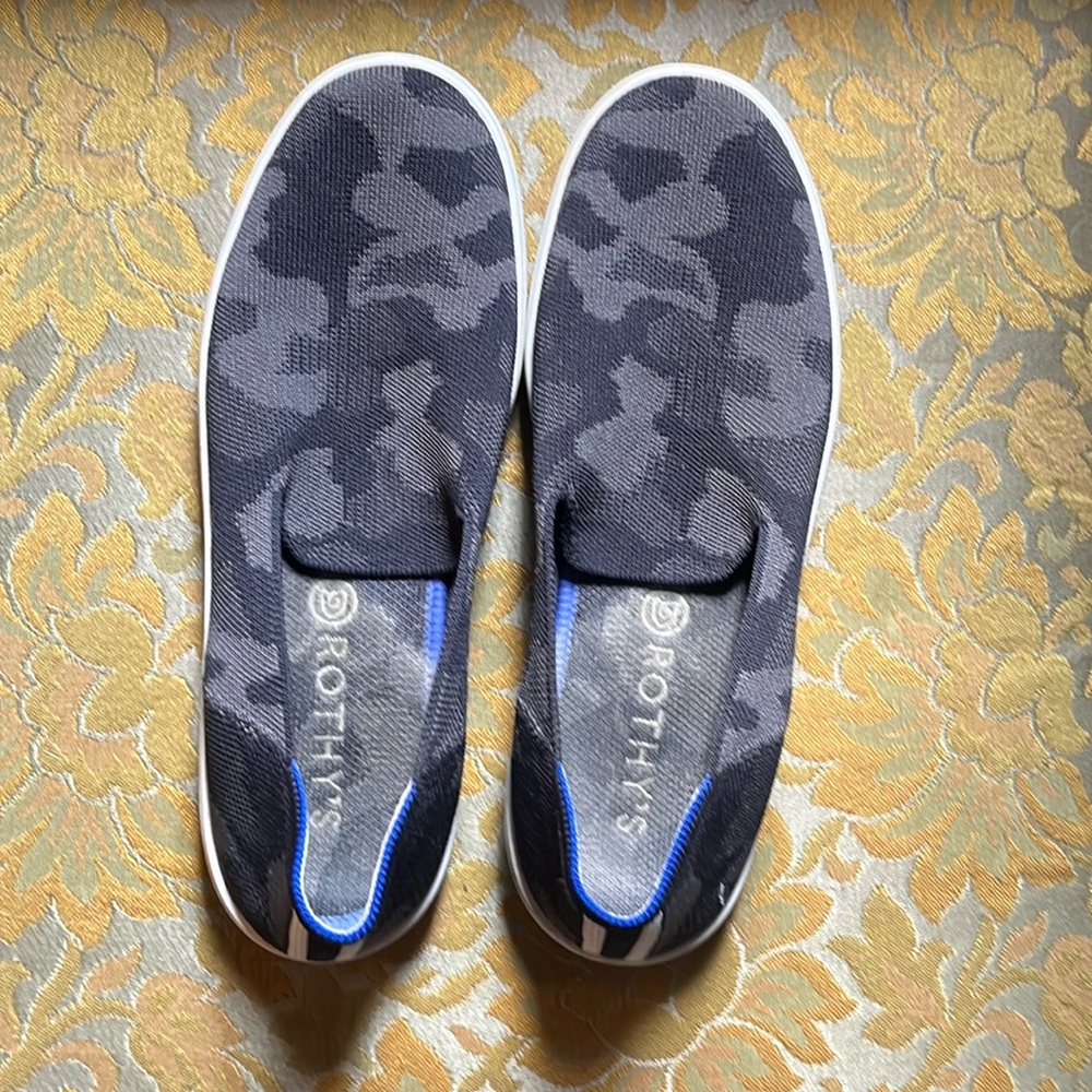 Rothy camo sneakers needs cleaning